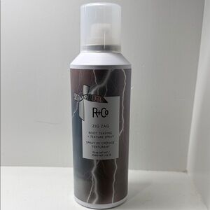 R+Co Zig Zag Root Teasing Spray - Silver and White